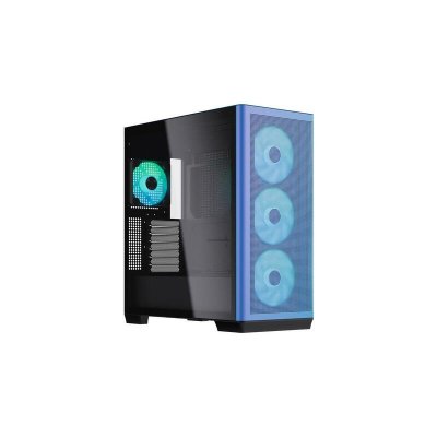 AEROCOOL APNX C1 Midi-Tower ATX-Geh&auml;use, Tempered Glass - ChromaFlair