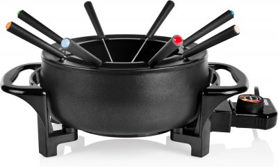 TRISTAR Appareil &agrave; fondue noir 1000 W pour 8 personnes - Neuf