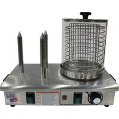 GENERIQUE Appareil &agrave; Hot Dog Professionnel 3 plots - L2G - - Inox530 x290x400mm