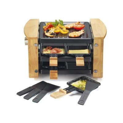 KITCHEN CHEF Appareil &agrave; raclette 4 personnes
