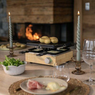 LIVOO Appareil &agrave; raclette 4 personnes  DOC311 