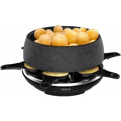 TEFAL Appareil &Agrave; Raclette 6 En 1 Pour 6 Personnes 850w Noir