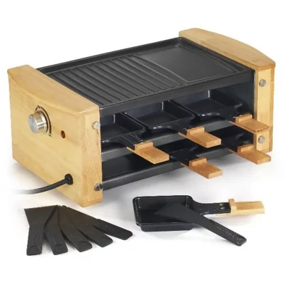 KITCHEN CHEF Appareil &agrave; raclette 6 personnes