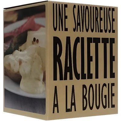 COOKUT Appareil &Agrave; Raclette &Agrave; La Bougie Pour 4 Personnes 