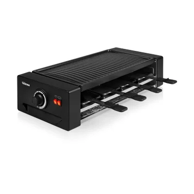TRISTAR Appareil &agrave; raclette et &agrave; pizza pour 8  RA-2736 - 8 personnes - Coupe-p&acirc;te inclus