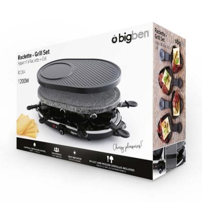 BIGBEN Appareil &agrave; raclette et grill  Interactive RG004 