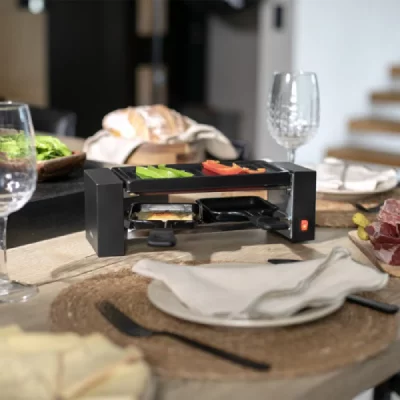  Appareil &Agrave; Raclette & Gril Pour 2 Personnes 400w