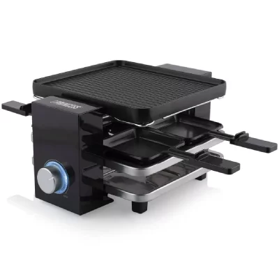 PRINCESS Appareil &agrave; raclette  Piano Black 4 01.162915.01.001