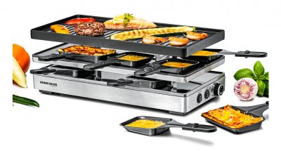 ROMMELSBACHER Appareil &Agrave; Raclette  Rcp 1800 1800w 14 Po&ecirc;les