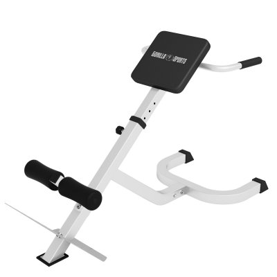 GORILLA SPORTS Appareil de musculation pour le dos hyperextension incline a 45 gs010