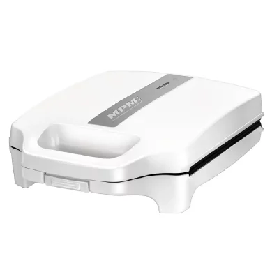 MPM Appareil &eacute;lectrique pour 4 sandwiches, plaques triangulaires anti-adh&eacute;sives 1600W  MOP-35 Blanco