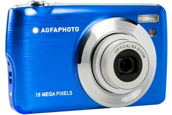 AGFAPHOTO Appareil photo AFGA Pack DC8200 + carte SD 16GB BLEU