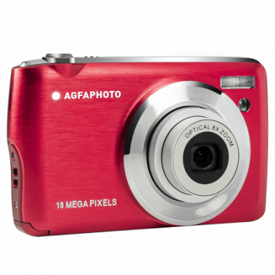 AGFAPHOTO Appareil photo AFGA Pack DC8200 + carte SD 16GB Rouge