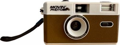 MOVIN PHOTO Appareil photo argentique 35mm  Brun R&eacute;utilisable Vintage