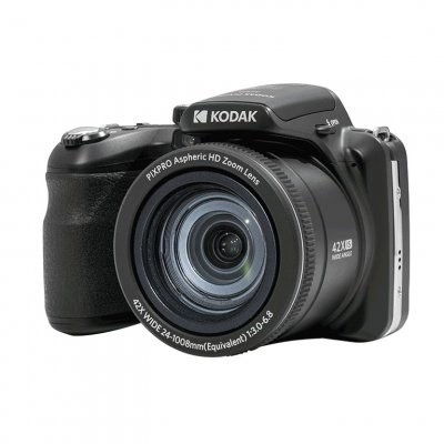 KODAK Appareil photo Bridge  AZ425 Black + 1 Batterie + Etui