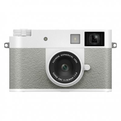 FUJIFILM Appareil photo compact  X half blanc et gris
