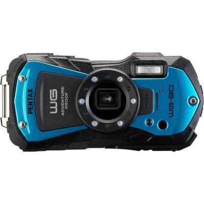 PENTAX Appareil photo Compact  Ricoh WG-90 Bleu