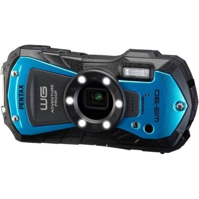 PENTAX Appareil photo Compact  Ricoh WG-90 Bleu