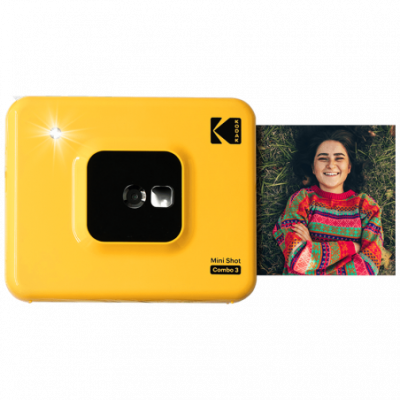 KODAK Appareil photo et imprimante  Mini Shot Combo 3 jaune