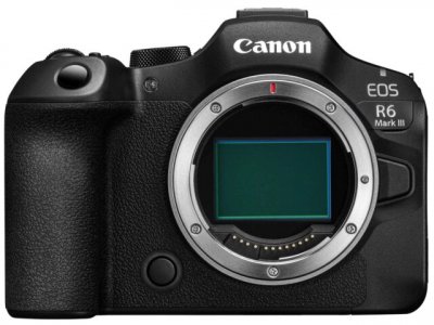 CANON Appareil photo Hybride  EOS R6 Mark III nu noir
