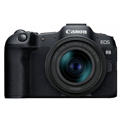CANON Appareil photo hybride  EOS R8 + RF 24-50mm F/4.5-6.3 IS STM