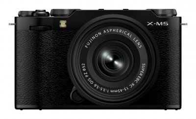 FUJIFILM Appareil photo hybride  X-M5 Noir + Objectif 15-45 mm 