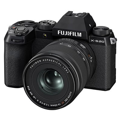 FUJIFILM Appareil photo hybride  X-S20 Noir + XF16-50mm 
