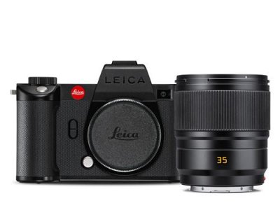 LEICA Appareil photo hybride  SL2-S + Summicron SL 35mm f/2 ASPH noir