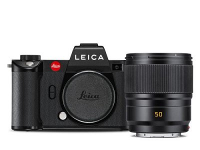 LEICA Appareil photo hybride  SL2 + Summicron SL 50mm f/2 ASPH noir