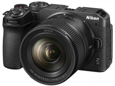 NIKON Appareil photo hybride  Z30 + Z DX 12-28mm f/3.5-5.6 PZ VR noir