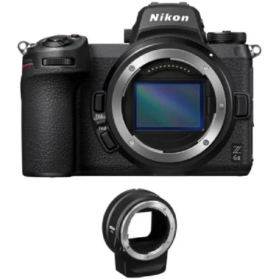 NIKON Appareil photo Hybride  Z6II noir + Bague FTZ 