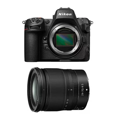 NIKON Appareil photo hybride  Z8 - 45.7 Mpixels - Objectif 24-70mm f/4 S - Garantie 3 ans