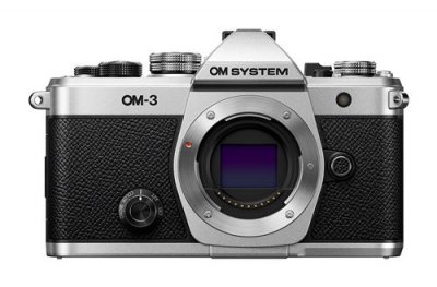 OM SYSTEM Appareil photo hybride  OM-3 Bo&icirc;tier nu Argent