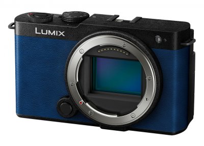 PANASONIC Appareil photo hybride  Lumix S9 Bo&icirc;tier nu Bleu 