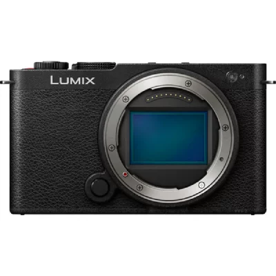 PANASONIC Appareil photo hybride  Lumix S9 Bo&icirc;tier nu Noir 