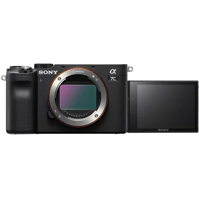 SONY Appareil Photo Hybride  Alpha A7C nu Noir 