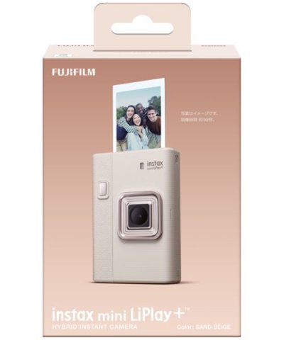 FUJIFILM Appareil photo instantan&eacute; Fuji instax mini LiPlay+&trade; Beige