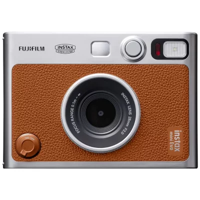 FUJIFILM Appareil photo Instantan&eacute;  Instax Mini EVO Marron
