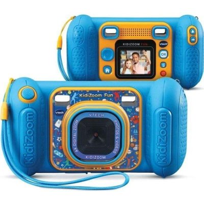 VTECH Appareil Photo Kidizoom Fun - Bleu  - L'appareil