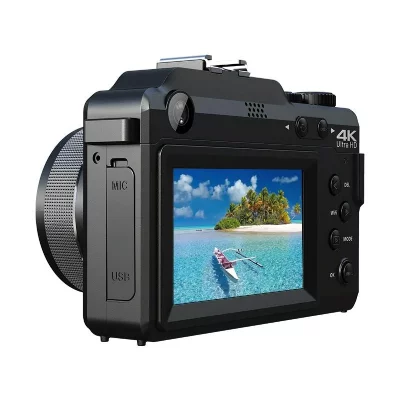 YONIS Appareil Photo Num&eacute;rique 48MP Zoom 18x 4K HD