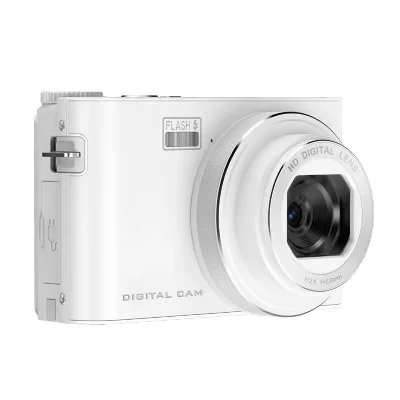 YONIS Appareil Photo Num&eacute;rique 4k Hd 64mp &Eacute;cran Tactile Anti-tremblement Vlogging Noir 
