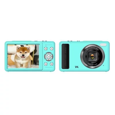 YONIS Appareil Photo Num&eacute;rique 4k Hd 64mp Zoom 18x &Eacute;cran 2.4 Pouces Noir Vert 