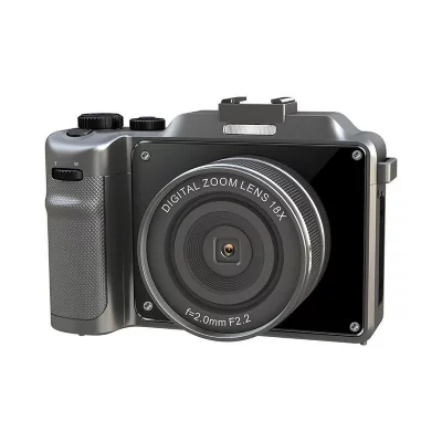 YONIS Appareil Photo Num&eacute;rique 4k Hd Zoom 18x Selfie Avec Stabilisation Et Wifi Noir 