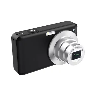 YONIS Appareil Photo Num&eacute;rique 4k Zoom Optique 6x &Eacute;cran 3 Pouces Wifi 32g Noir Noir 
