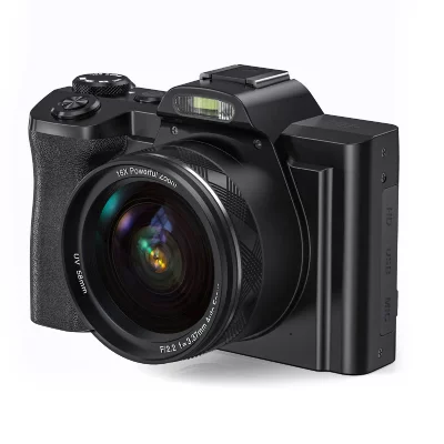 INF Appareil photo num&eacute;rique 5K 48MP Zoom 16 x &Eacute;cran 3,5 pouces, autofocus