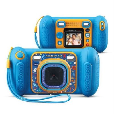 VTECH Appareil photo num&eacute;rique 9 en 1 pour enfants Kidizoom Fun Mi te Bleu
