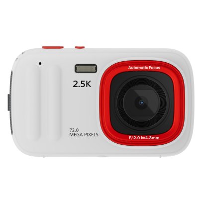 YONIS Appareil Photo Num&eacute;rique Hd 72mp Avec Zoom 16x Et &Eacute;cran 2.4 Pouces Blanc 