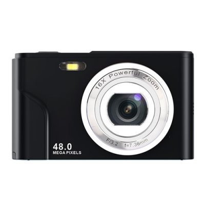  Appareil Photo Num&eacute;rique Preisku,48MP, Autofocus et &Eacute;cran HD-Noir