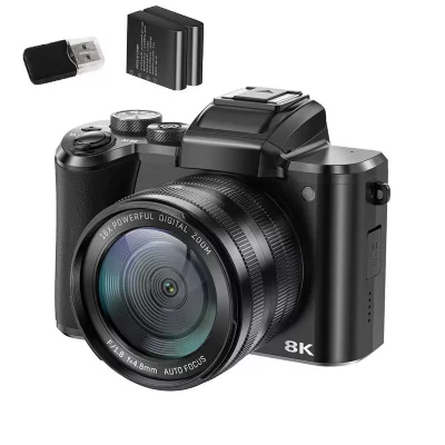 VURAHOME Appareil Photo Num&eacute;rique Vlogging  DC226 8K 88MP WiFi Zoom 16X &Eacute;cran 3,2"" 128Go