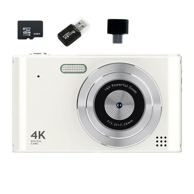  Appareil Photo Num&eacute;rique VURAHOME C15 1080P Zoom 16X &Eacute;cran 2,4"" 32Go Blanc